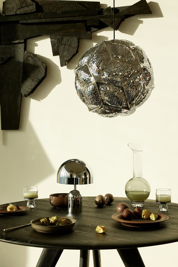 Bell Portable LED tafellamp 28 cm, Zilver Tom Dixon