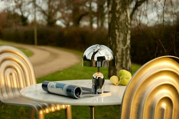 Bell Portable LED tafellamp 28 cm - Zilver - Tom Dixon