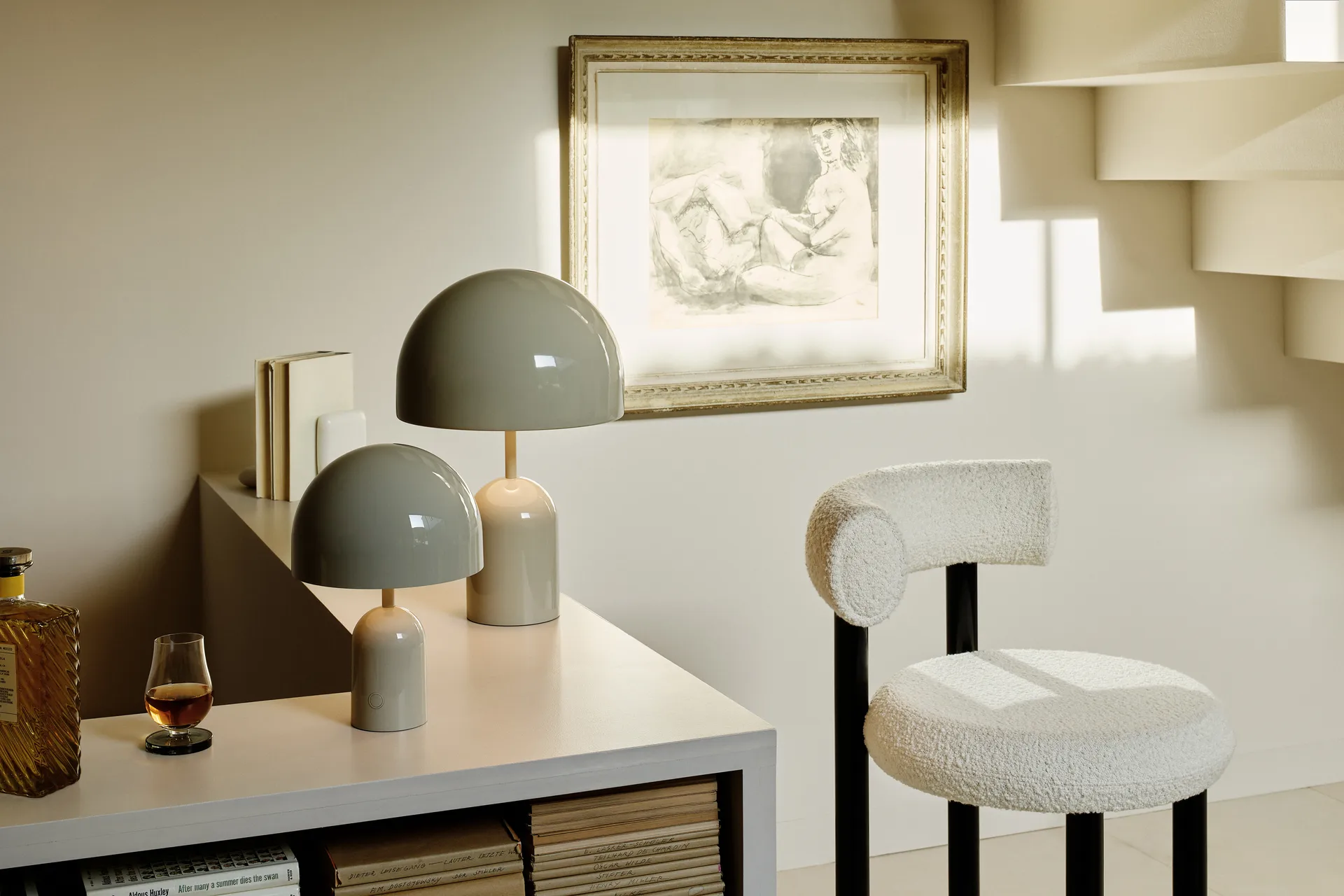 Bell tafellamp, Copper Tom Dixon