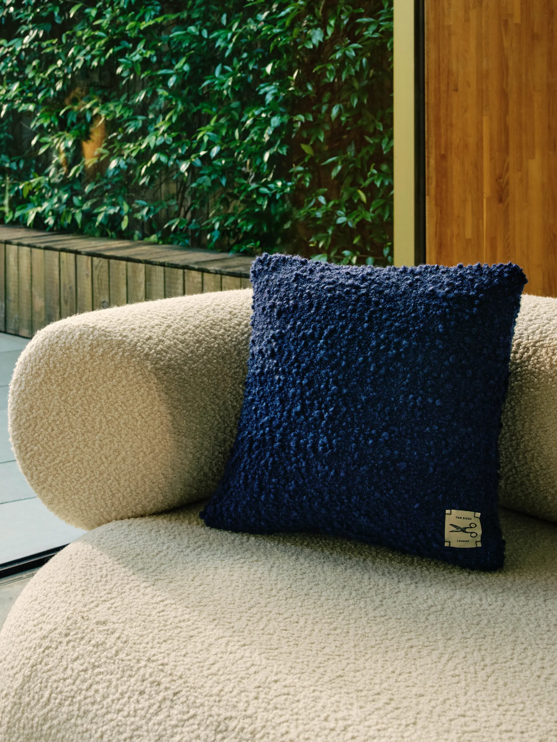 Bobble kussen 45x45 cm, Blue Tom Dixon