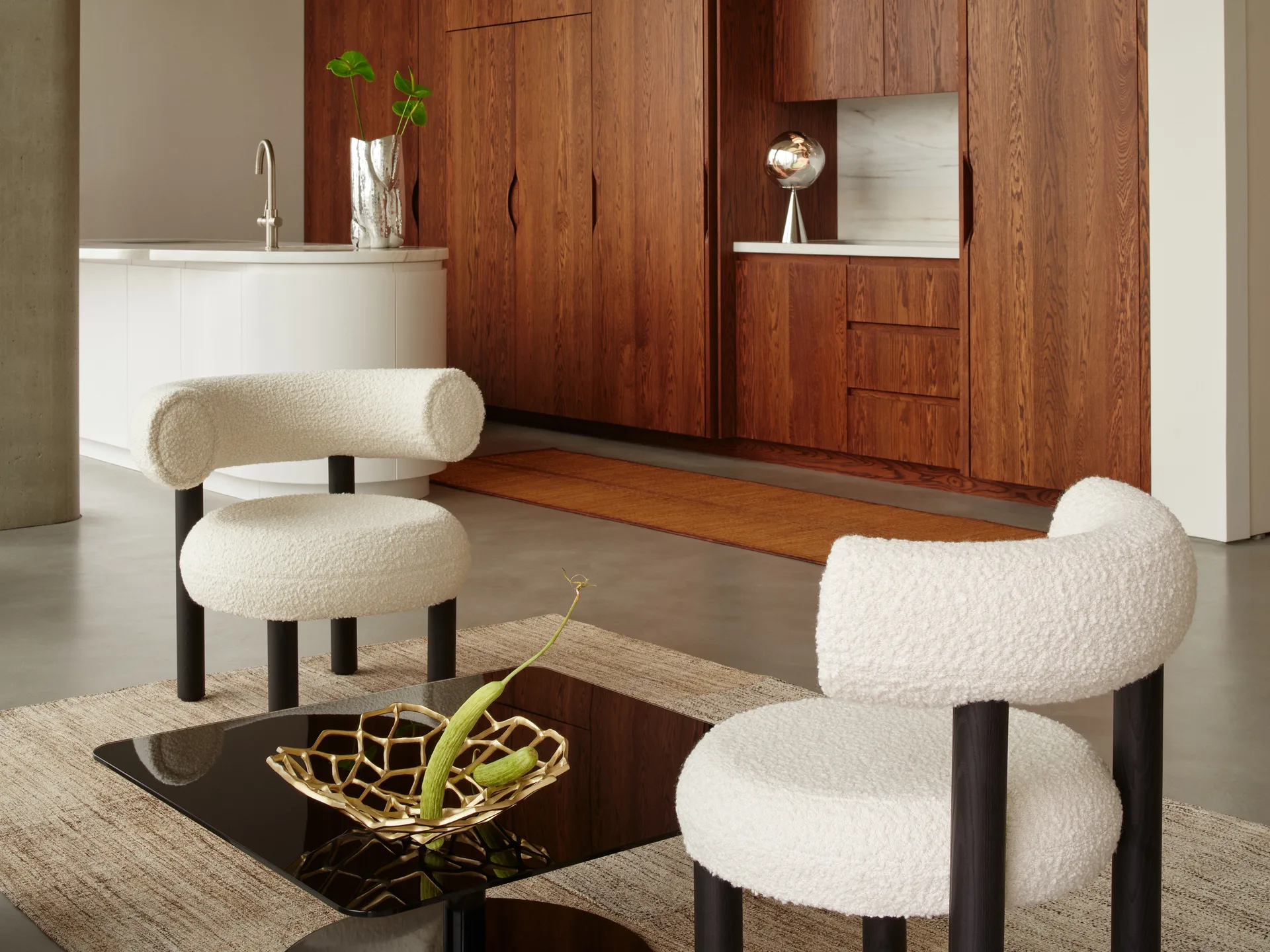 Bone schaal, Messing, L Tom Dixon