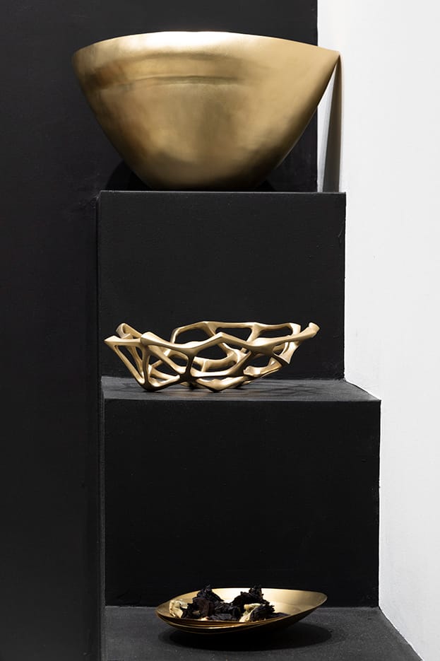 Bone schaal, Messing, S Tom Dixon