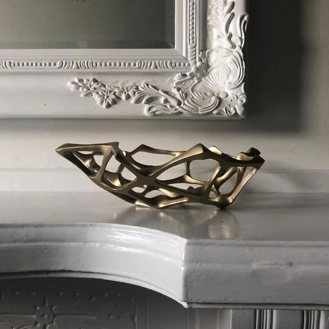 Bone schaal, Messing, S Tom Dixon