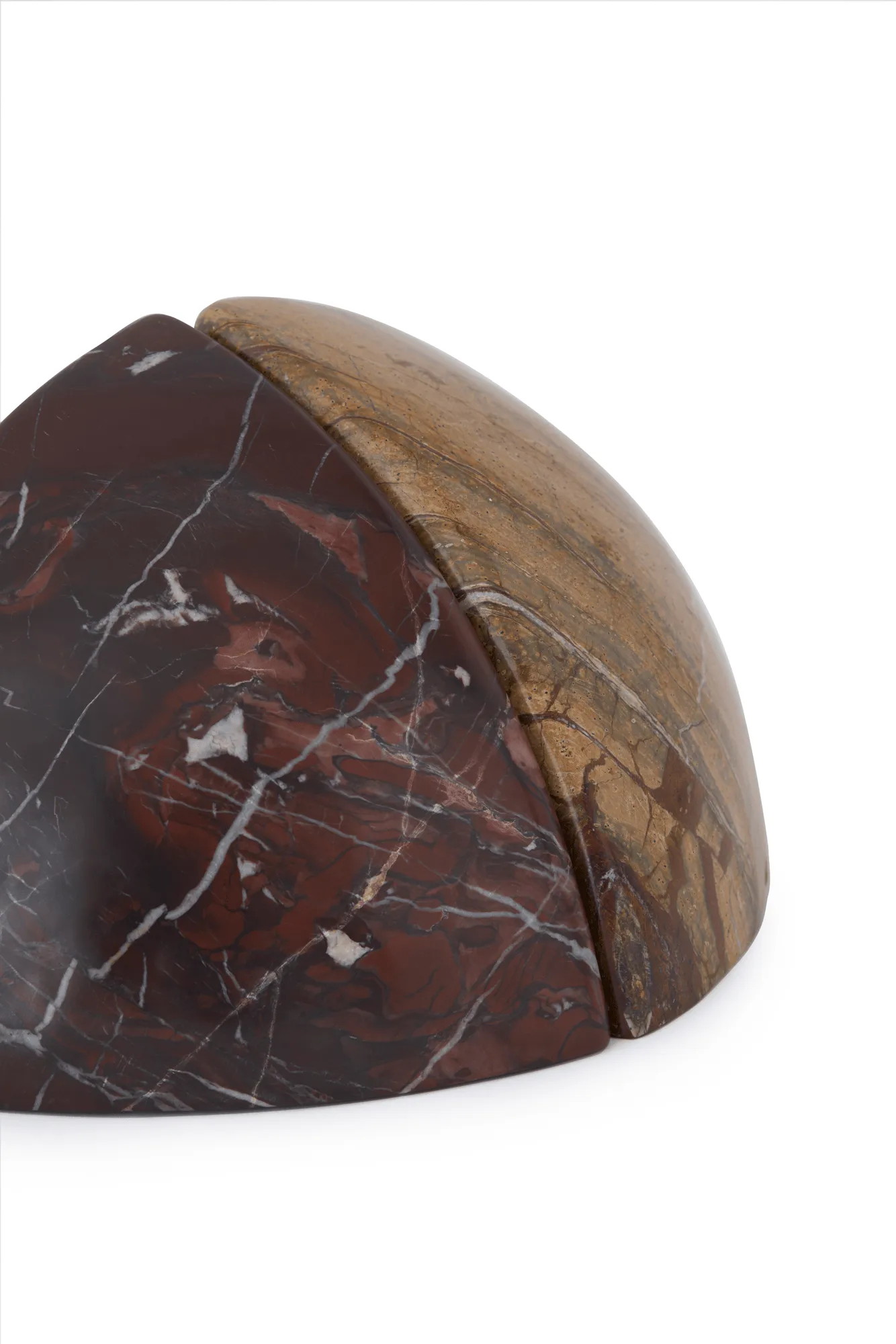 Boulder boekensteun 2 delen, 12,8x12,8 cm Tom Dixon