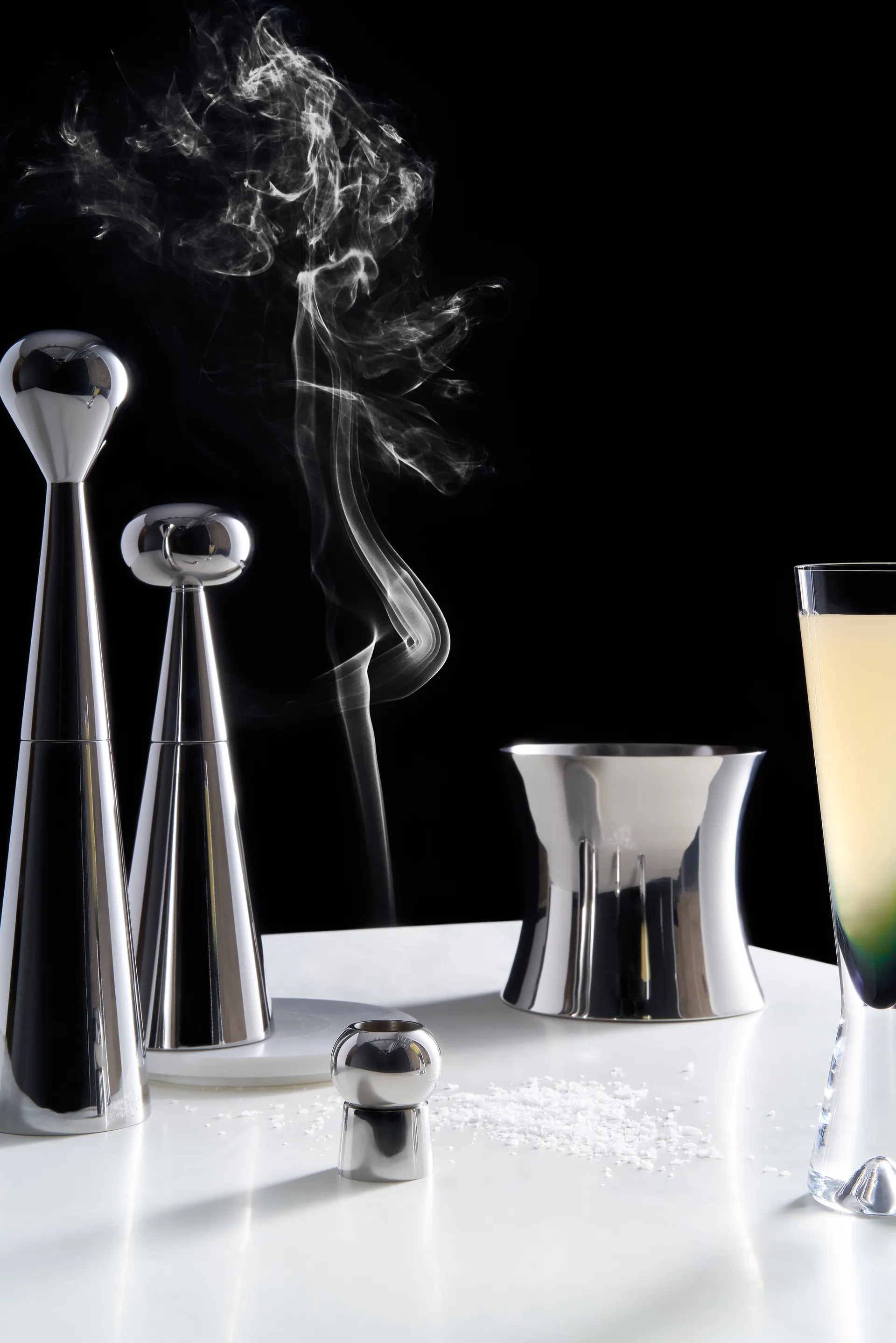 Brew Small kruidenmolen 25 cm, Roestvrij staal Tom Dixon