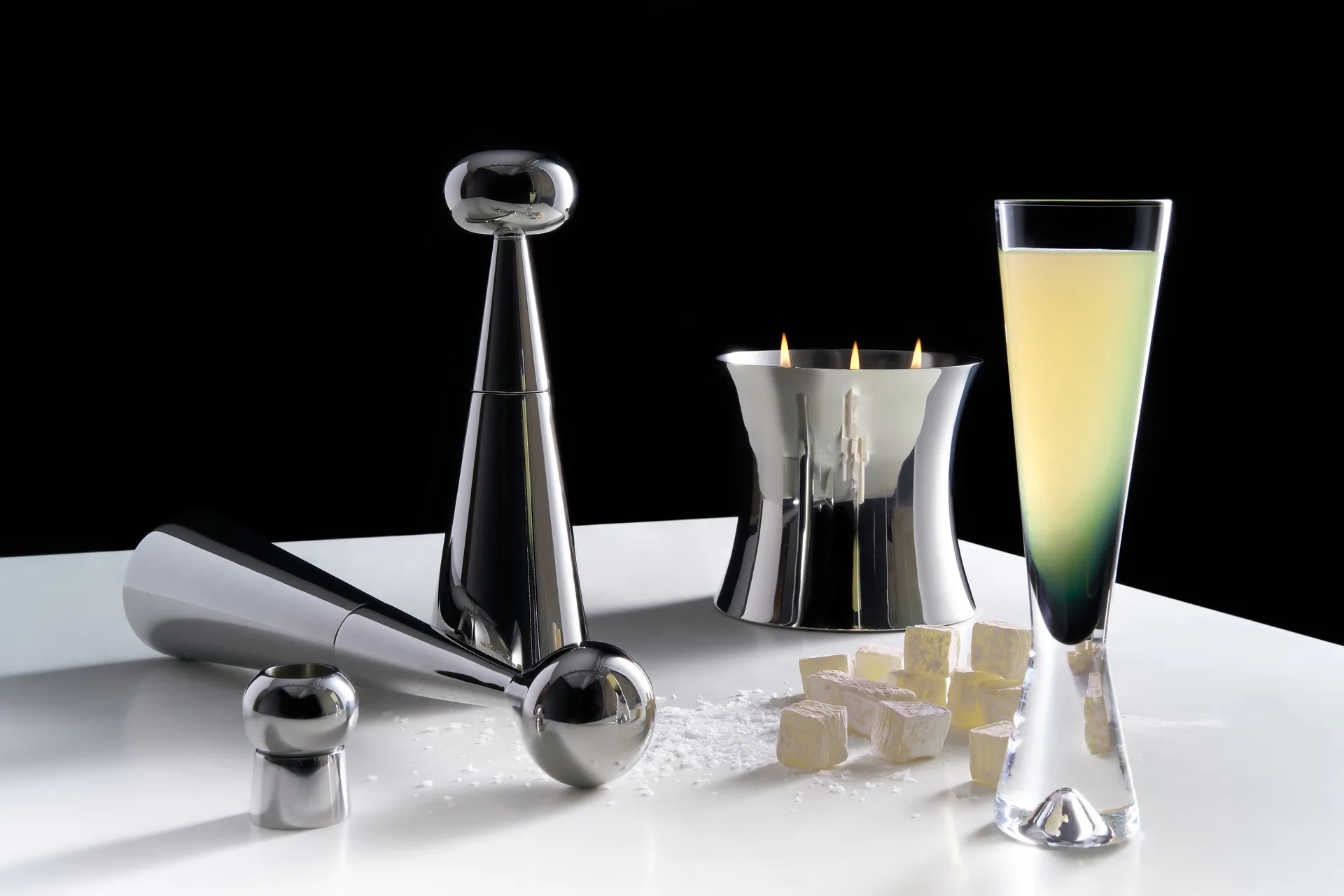 Brew Small kruidenmolen 25 cm, Roestvrij staal Tom Dixon