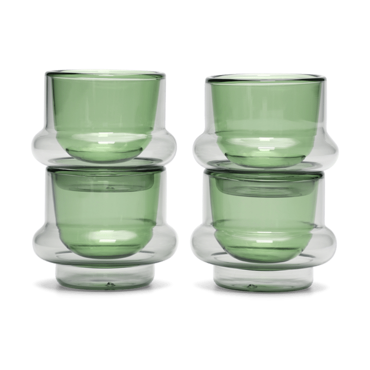 Bump espressokop 5 cl 4-pack - Groen - Tom Dixon