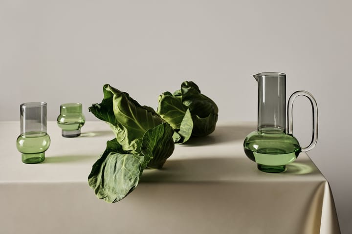Bump Short drinkglas 2-pack - Green - Tom Dixon