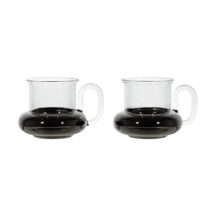 Bump theekopjes 2-pack - Black - Tom Dixon