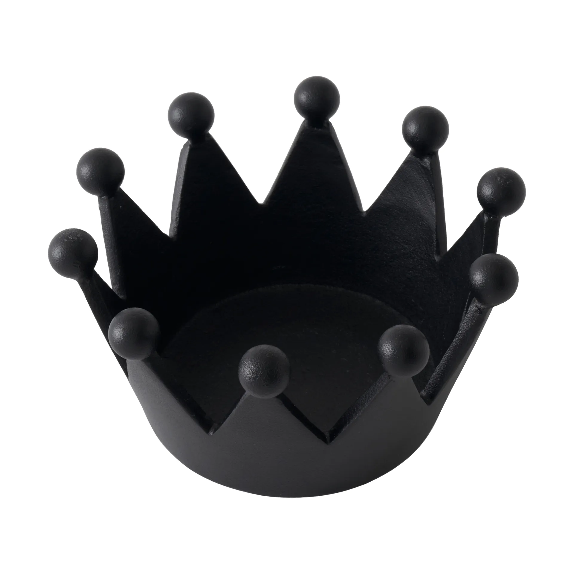 Cast Iron Crown kandelaar, Ø14x8,2 cm Tom Dixon