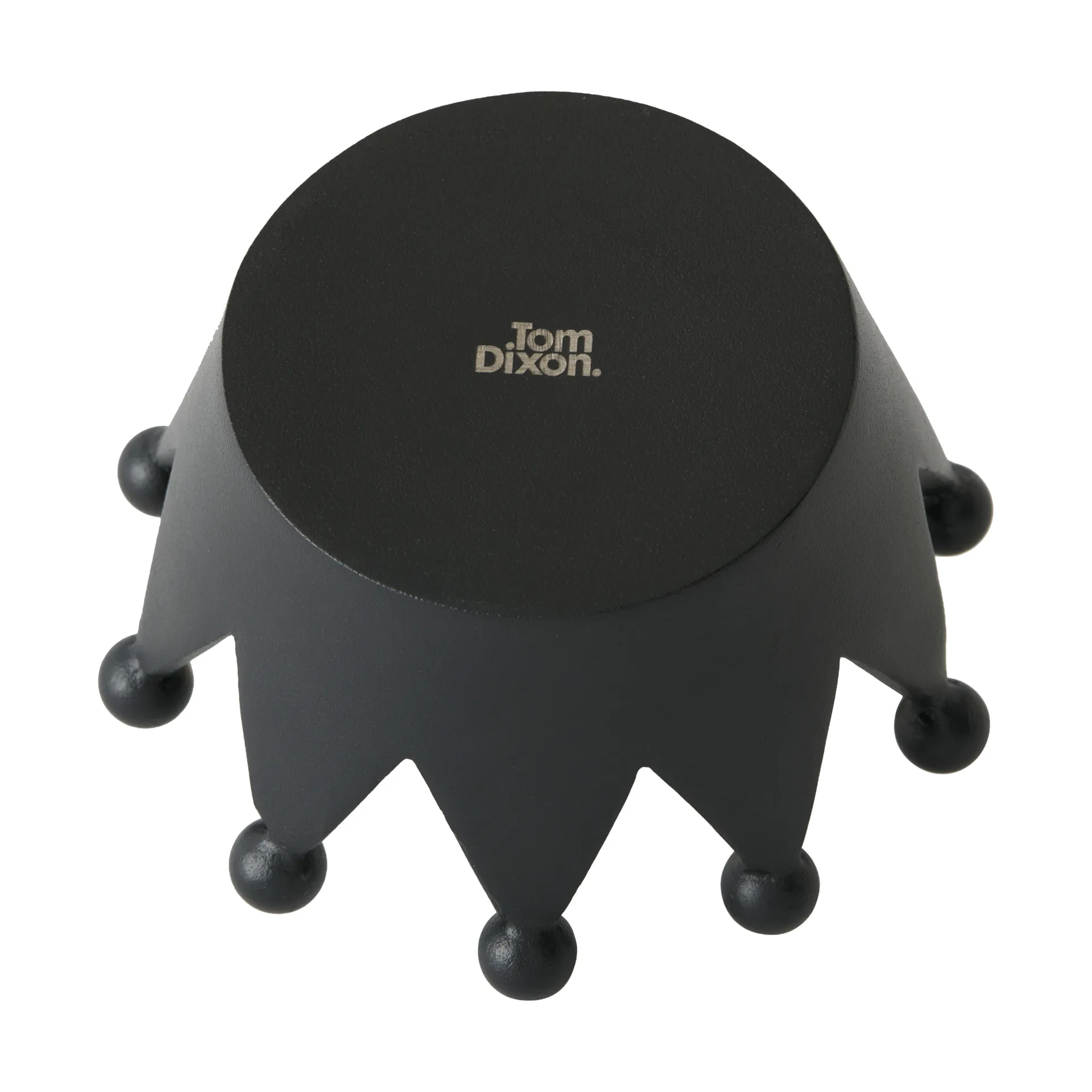 Cast Iron Crown kandelaar, Ø14x8,2 cm Tom Dixon