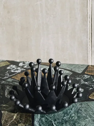 Cast Iron Crown kandelaar - Ø14x8,2 cm - Tom Dixon