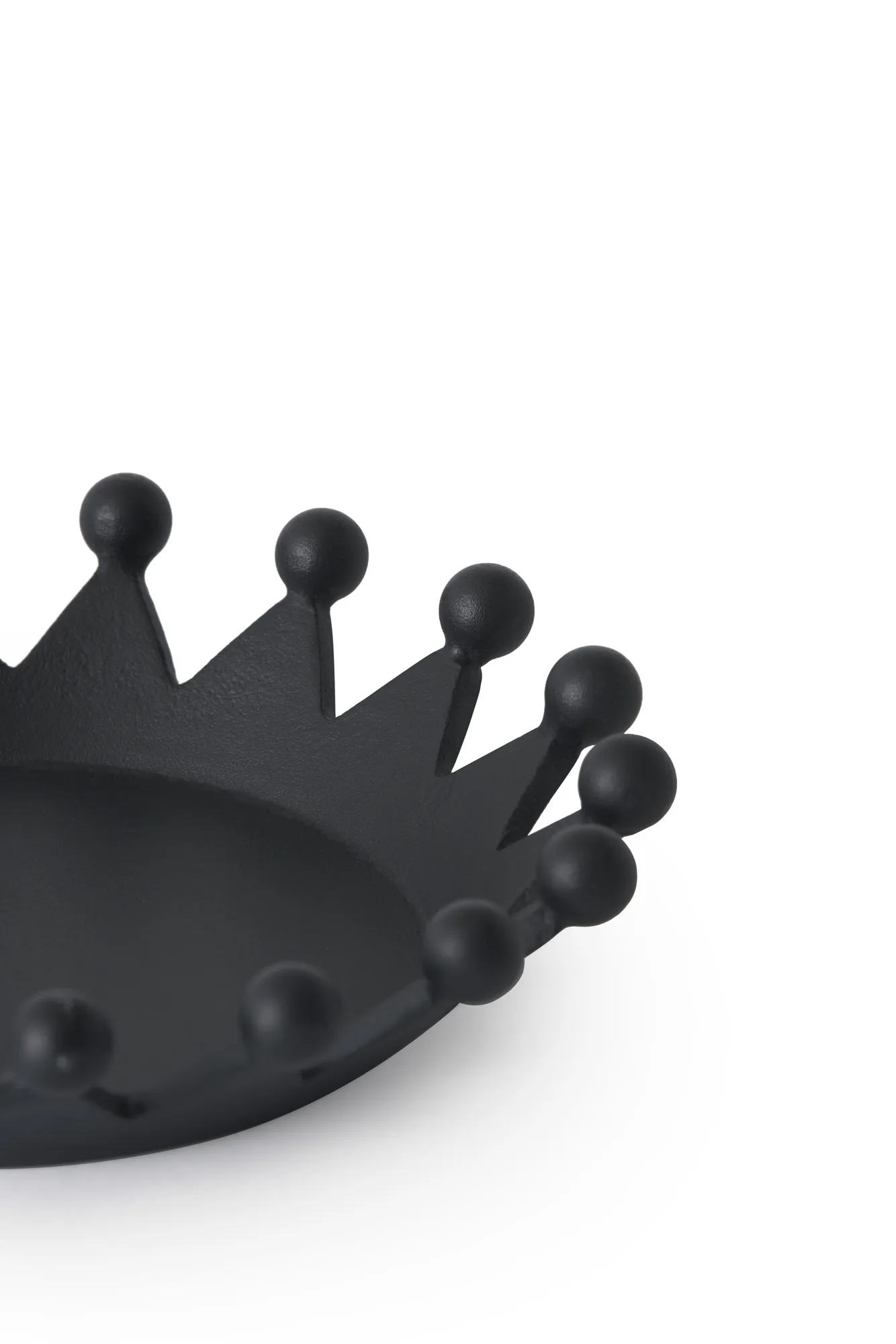 Cast Iron Crown kandelaar, Ø22x4,5 cm Tom Dixon