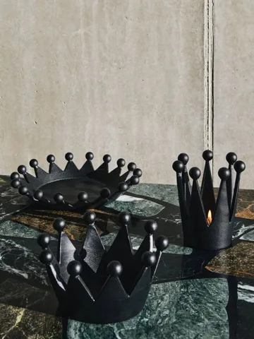 Cast Iron Crown kandelaar - Ø22x4,5 cm - Tom Dixon
