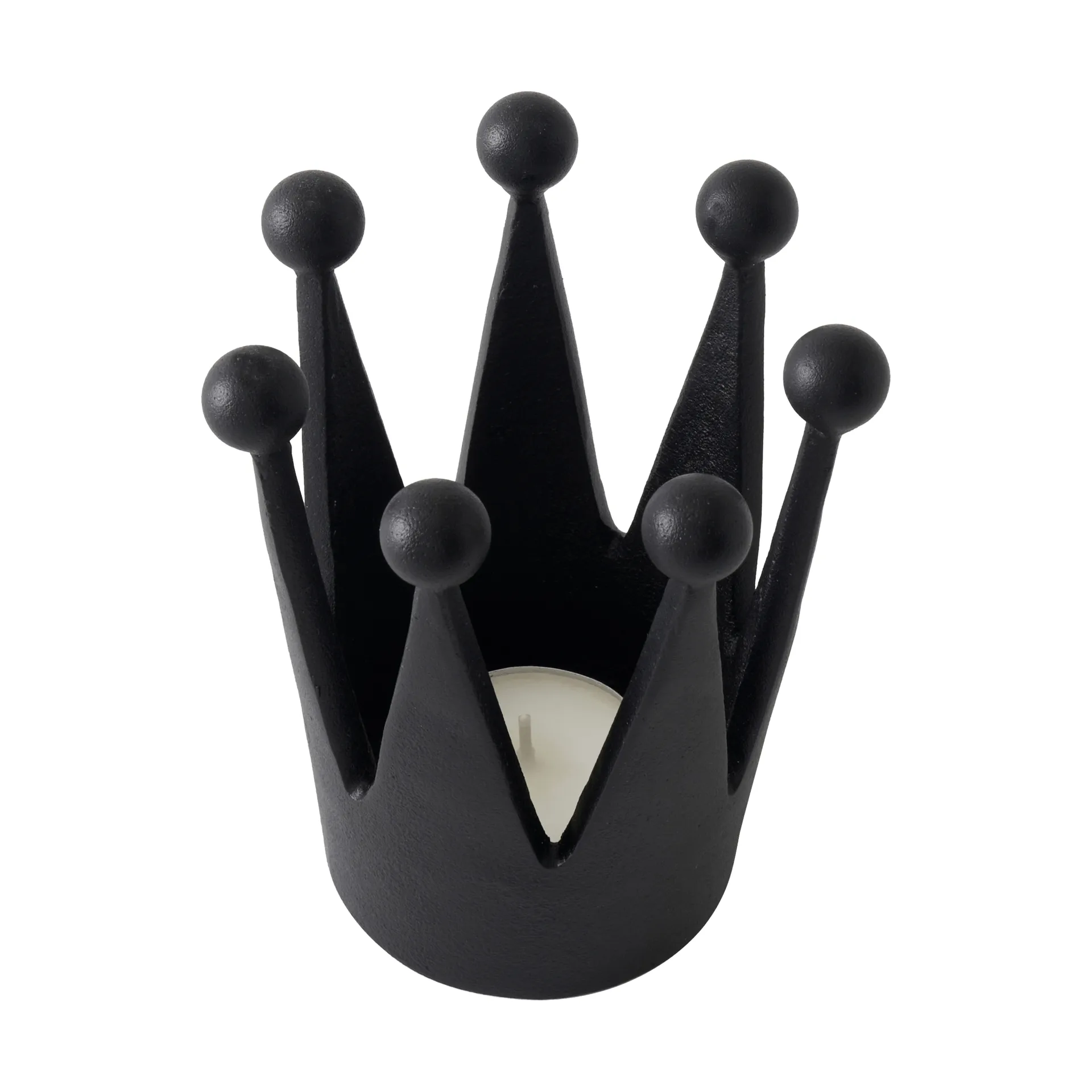 Cast Iron Crown kandelaar, Ø8,8x12,1 cm Tom Dixon