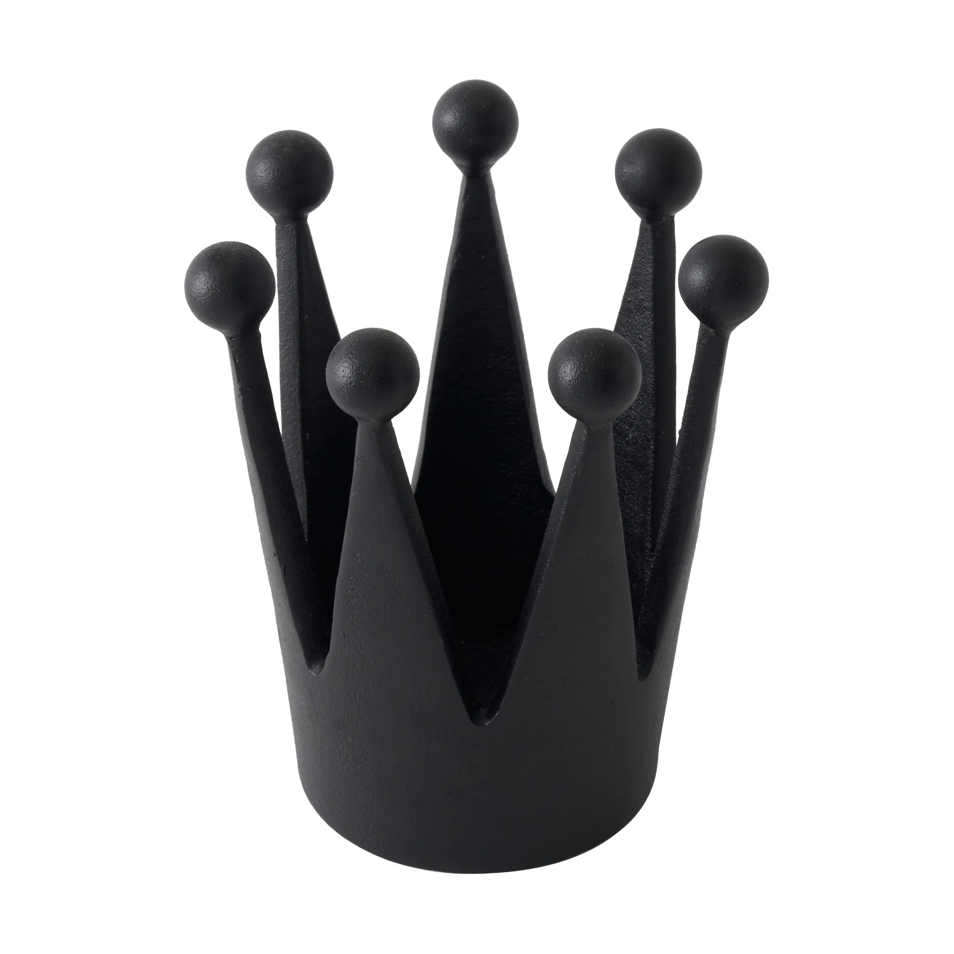 Cast Iron Crown kandelaar, Ø8,8x12,1 cm Tom Dixon