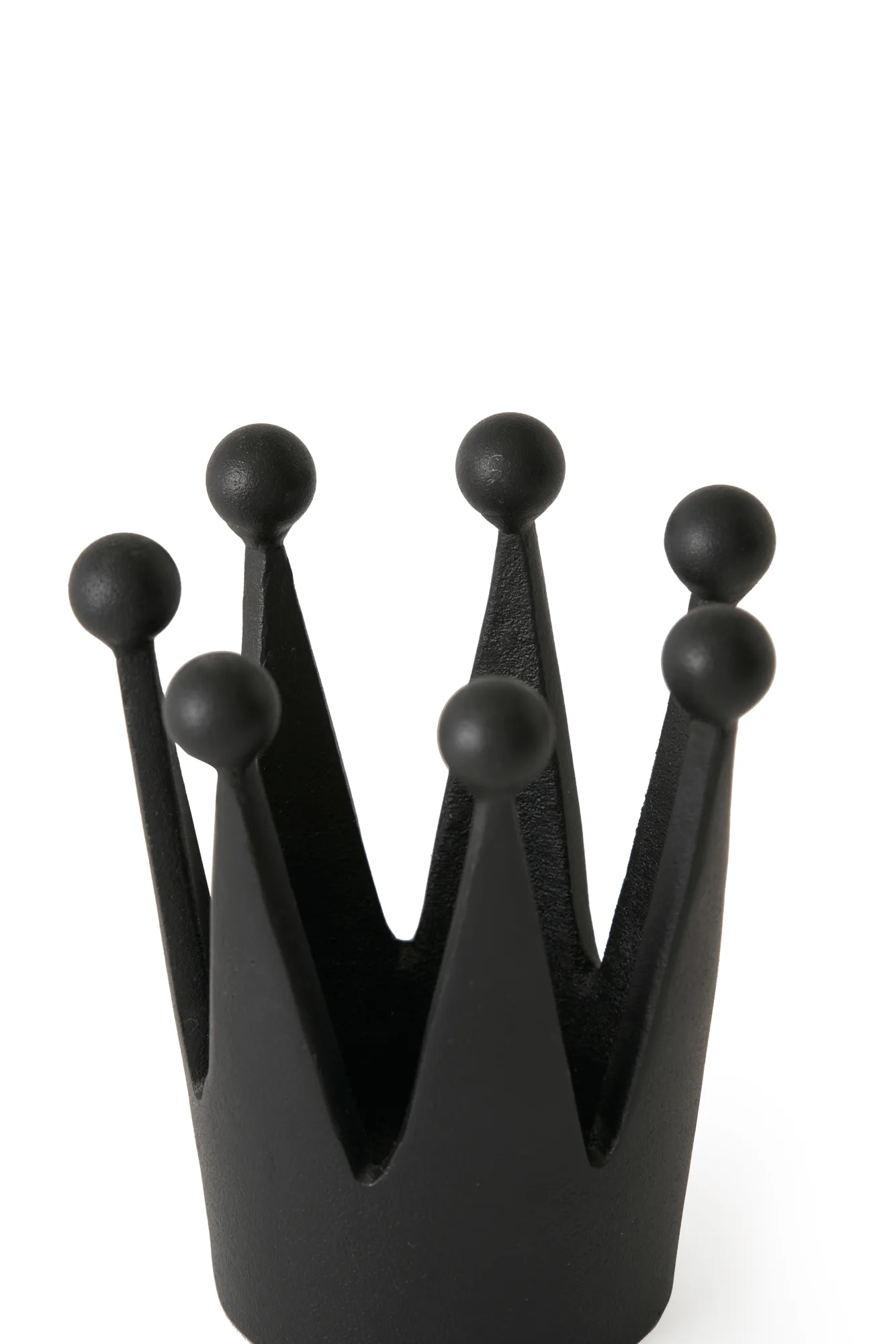 Cast Iron Crown kandelaar, Ø8,8x12,1 cm Tom Dixon
