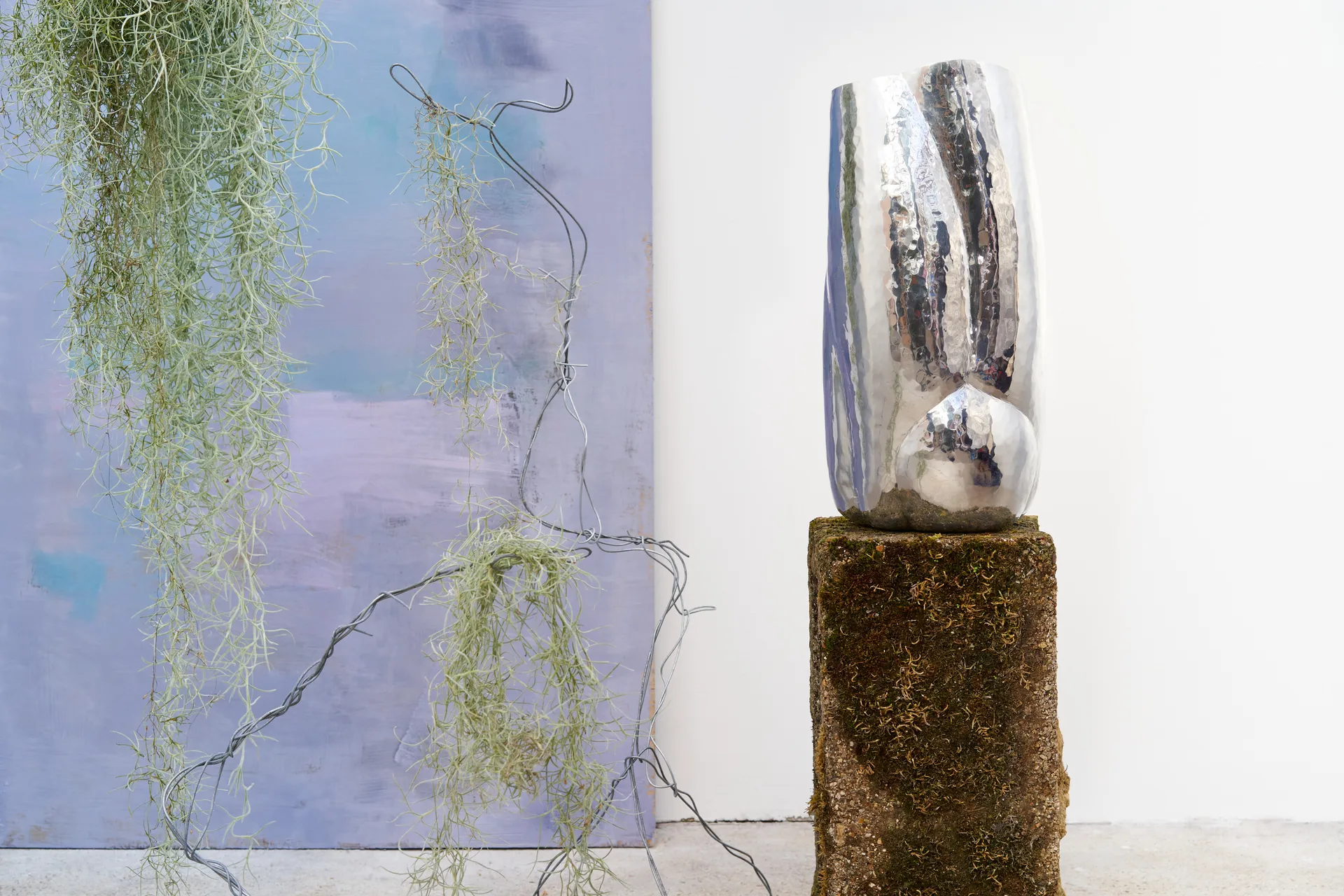 Cloud vaas hoog, Zilver Tom Dixon