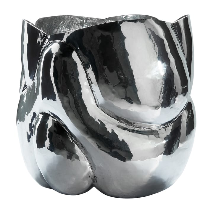 Cloud vaas laag, Zilver Tom Dixon
