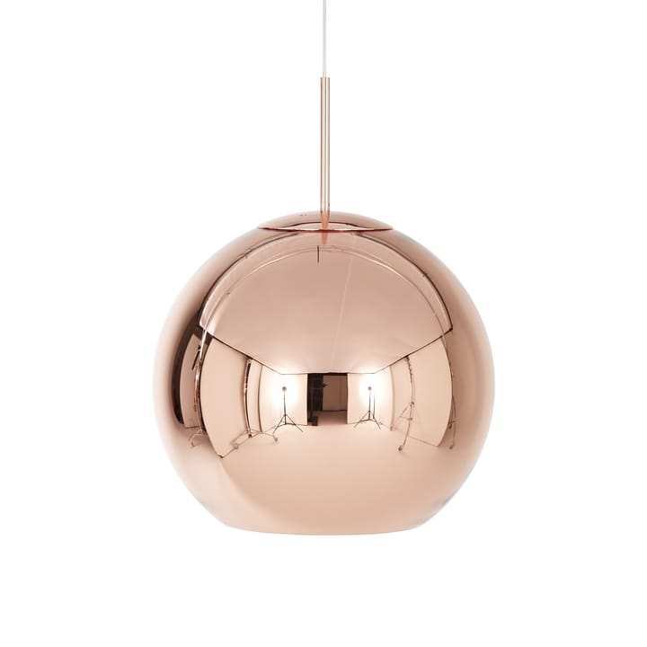 Copper Round hanglamp LED Ø45 cm - Copper - Tom Dixon