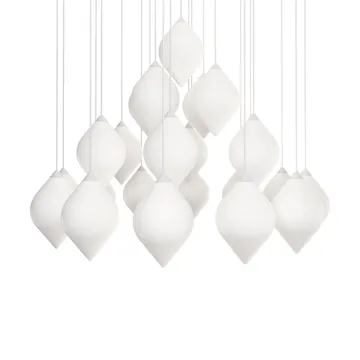 Flare Top hanglamp - Opal - Tom Dixon