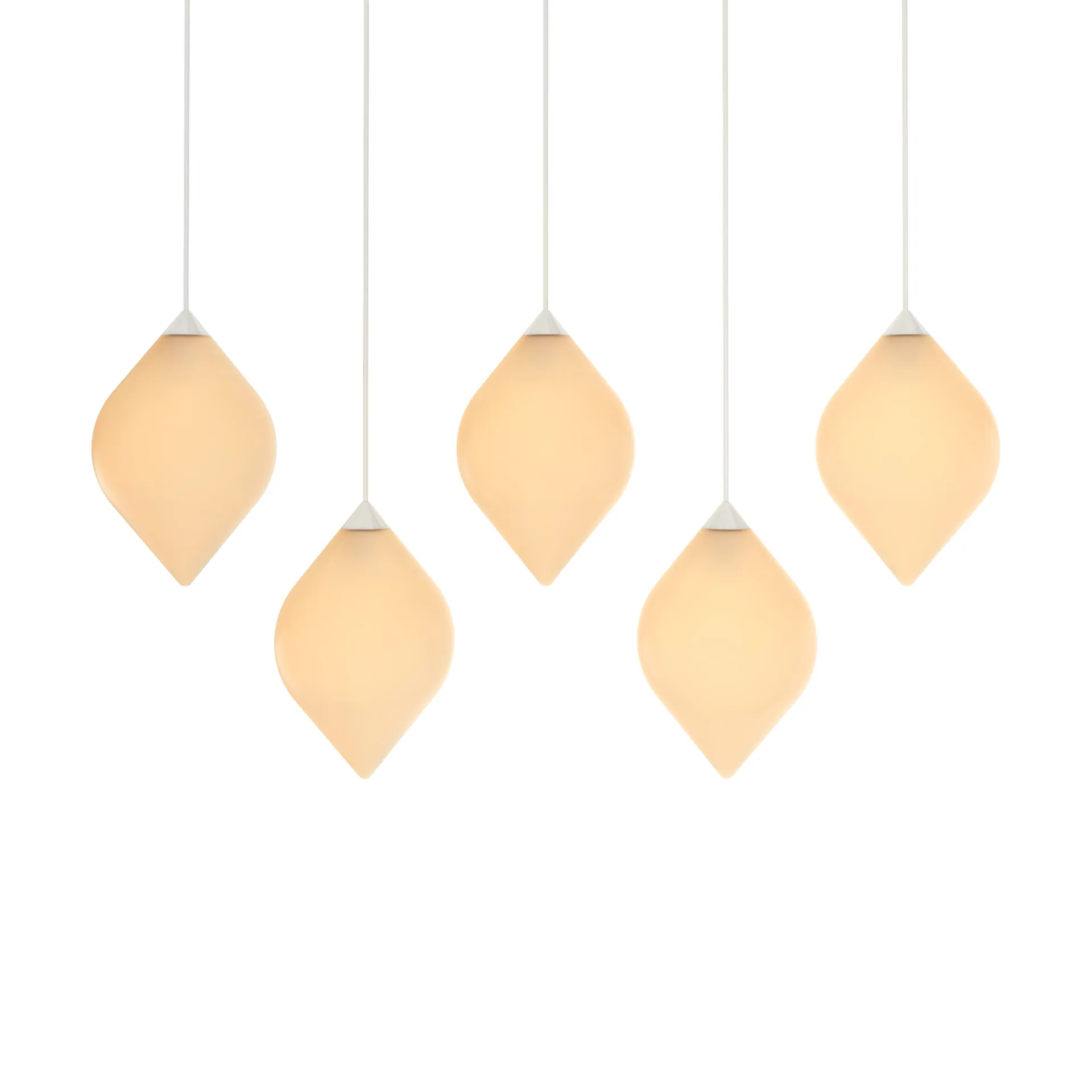 Flare Top hanglamp, Opal Tom Dixon