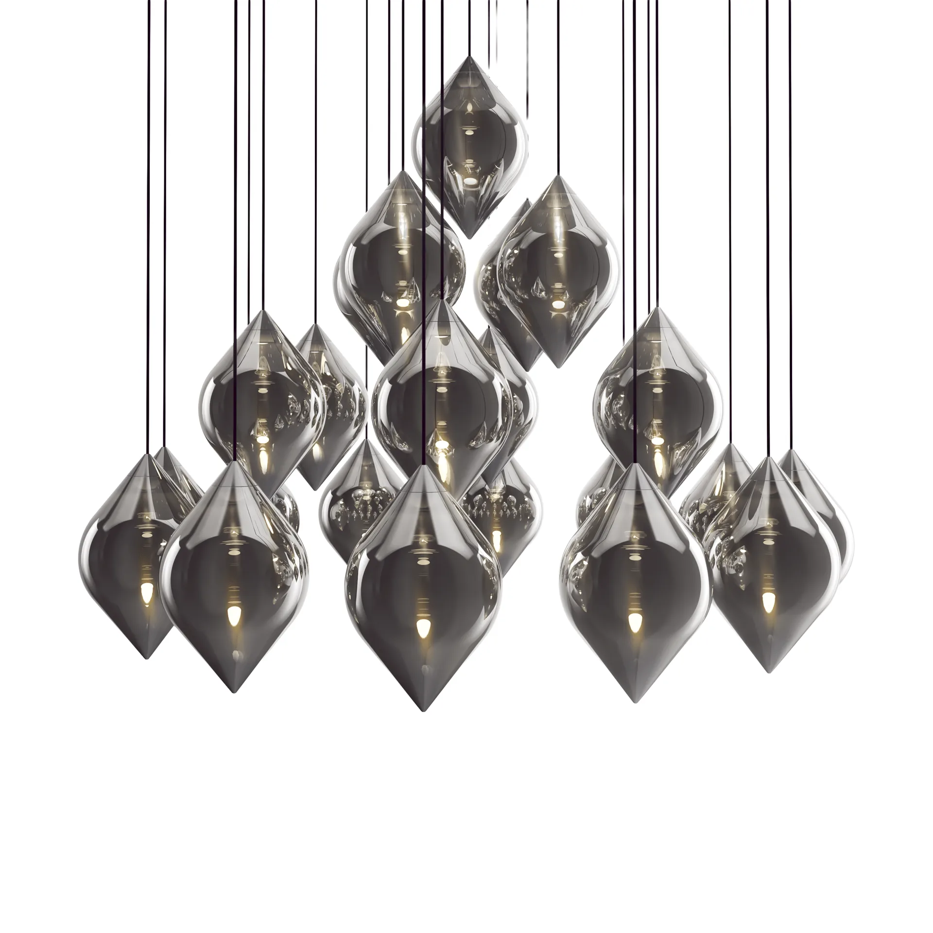 Flare Top hanglamp, Silver Tom Dixon