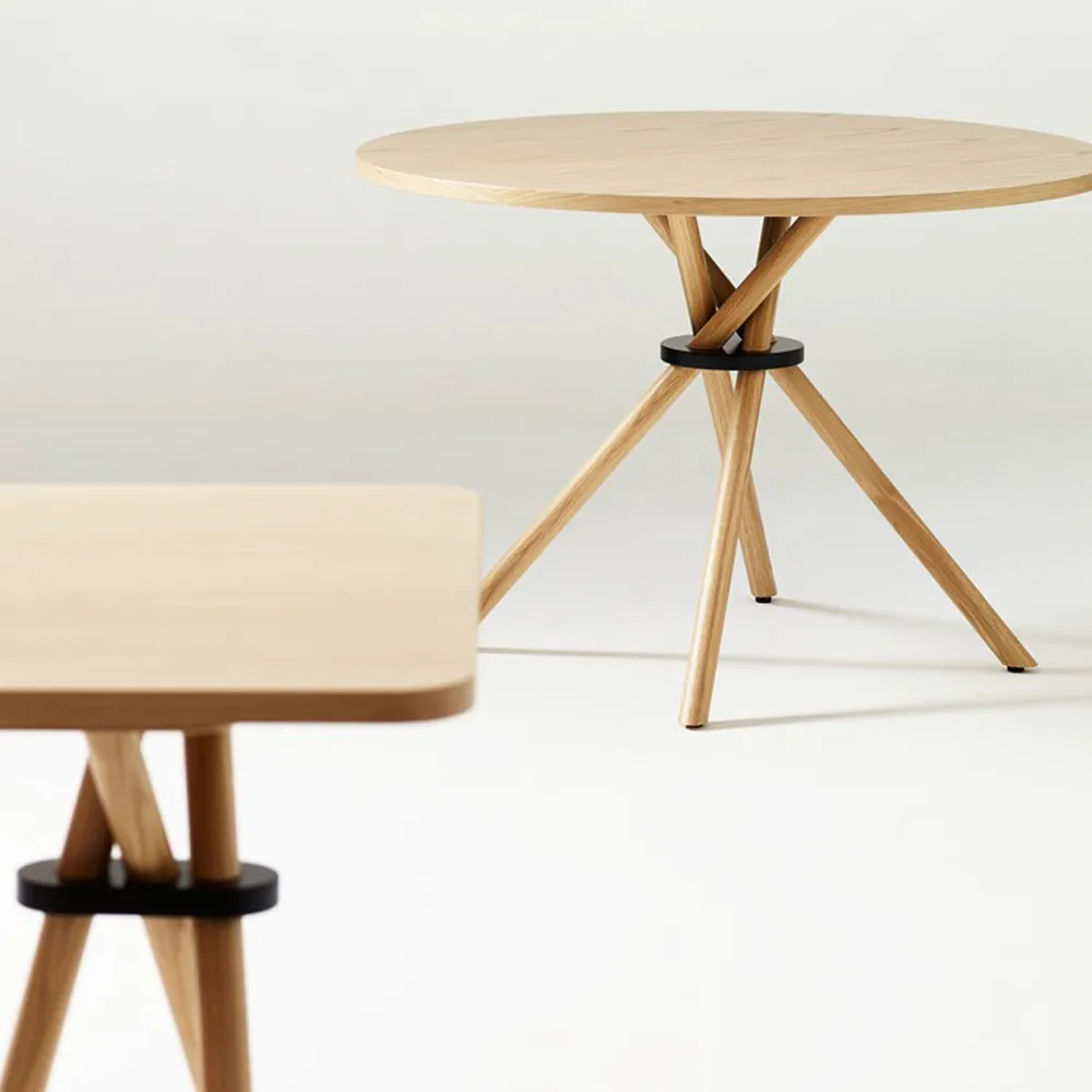Flash salontafel rond, Koperen-messingstandaard Tom Dixon
