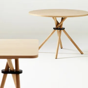 Flash salontafel rond - Koperen-messingstandaard - Tom Dixon