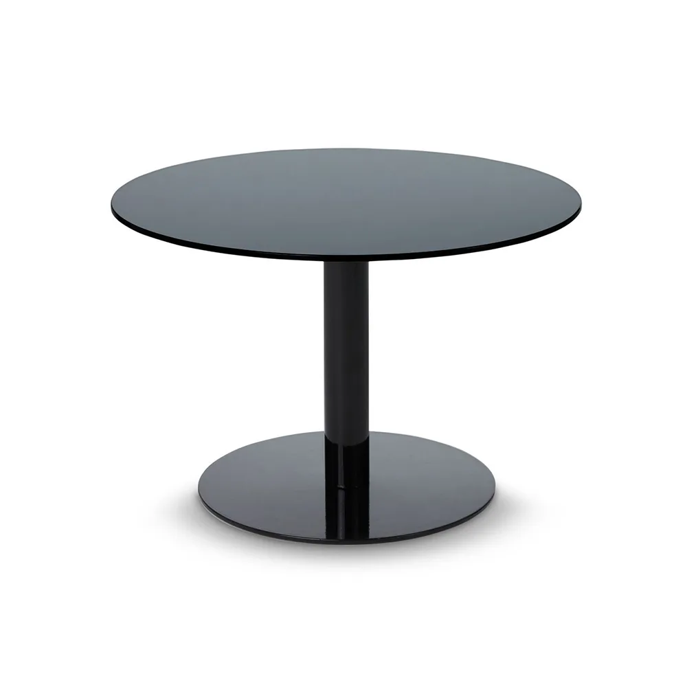 Flash salontafel rond, Zwart-zwart statief Tom Dixon