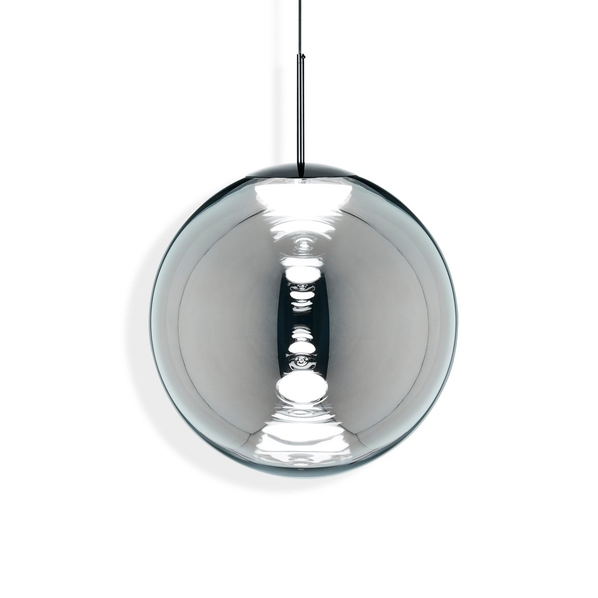 Tom Dixon Globe hanglamp LED Ø50 cm Silver