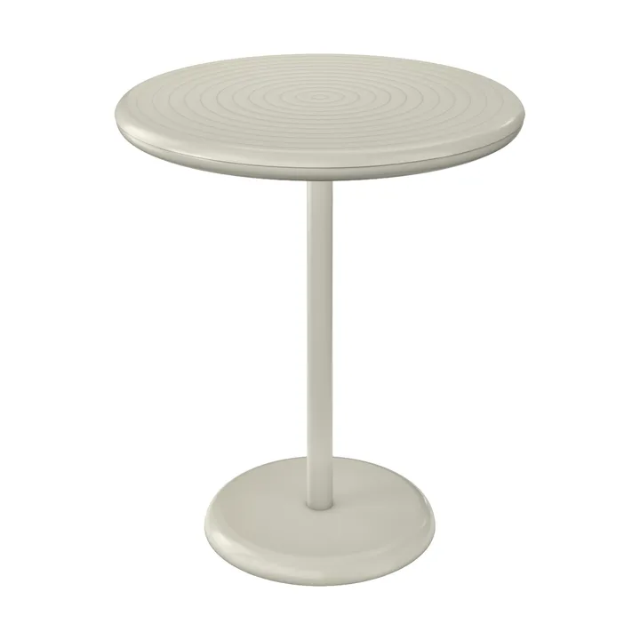 Groove cafétafel rond - Putty, Ø70 cm - Tom Dixon