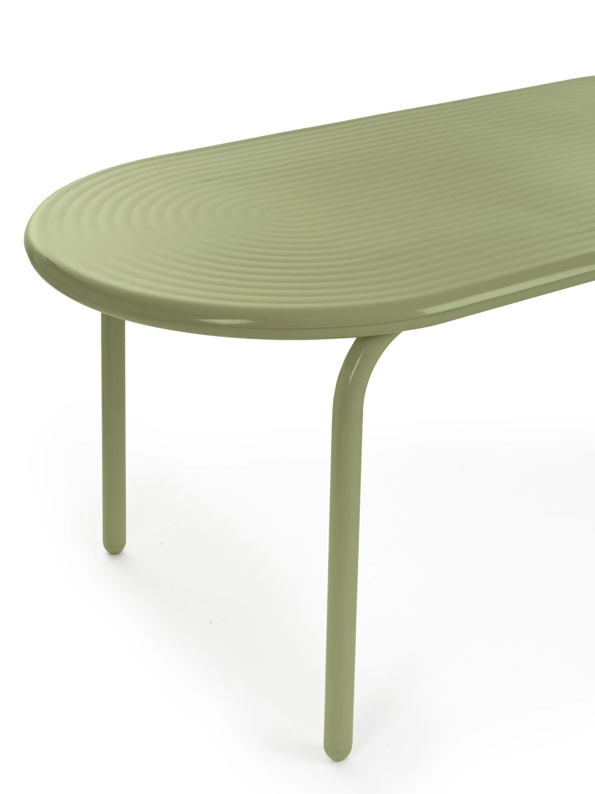 Groove Obround eettafel - Moss, 86x186 cm Tom Dixon