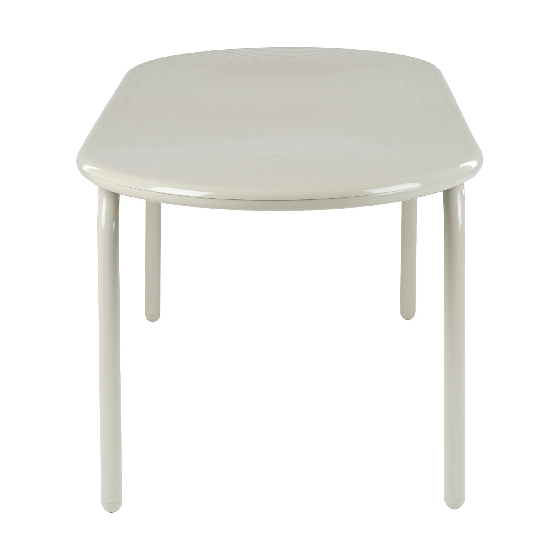 Groove Obround eettafel - Putty, 86x186 cm Tom Dixon