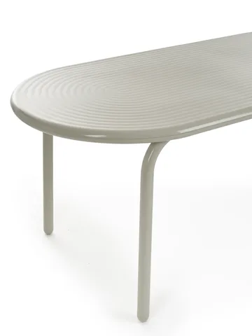 Groove Obround eettafel - Putty, 86x186 cm - Tom Dixon