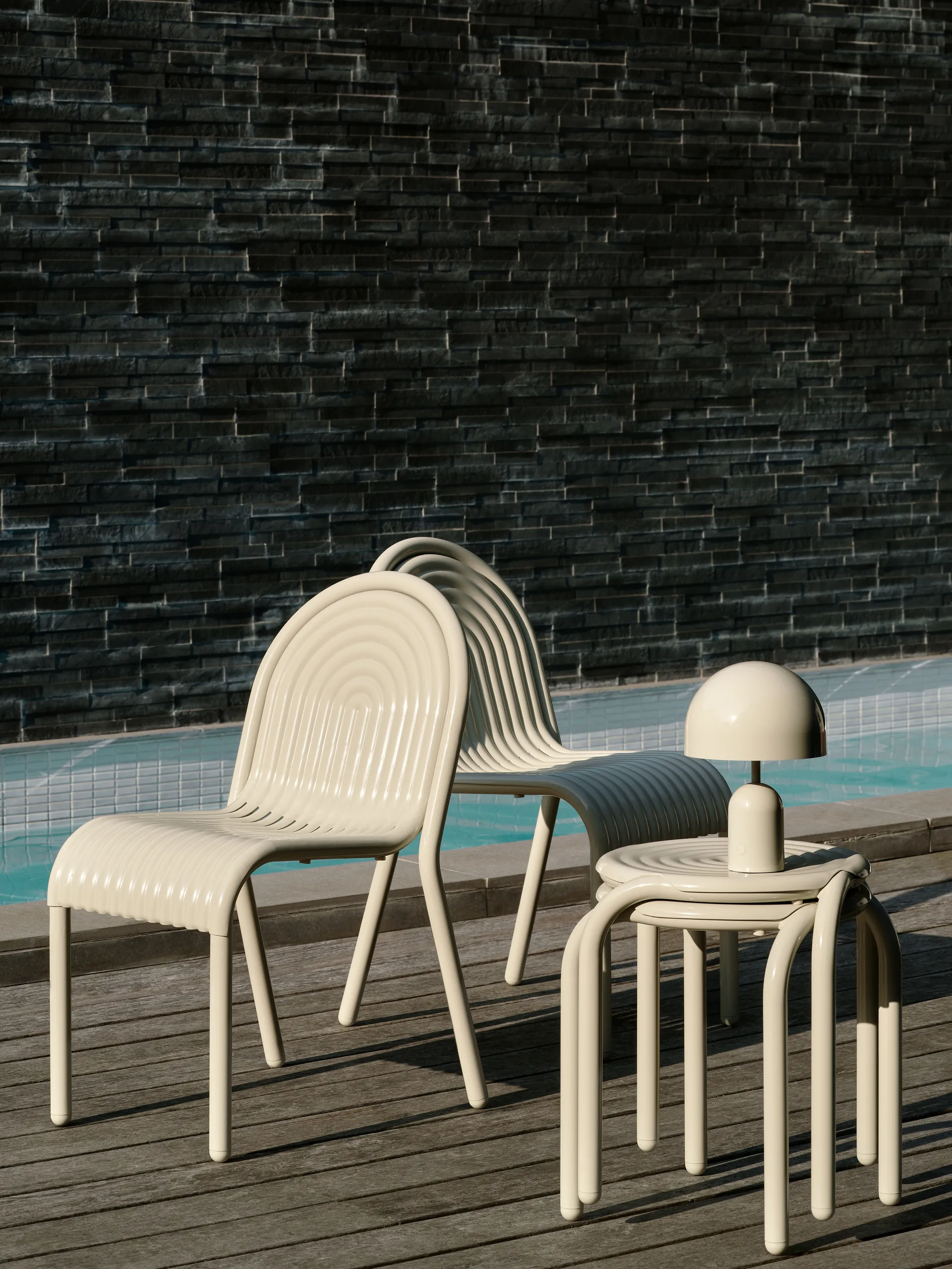 Groove stoel, Stopverf Tom Dixon