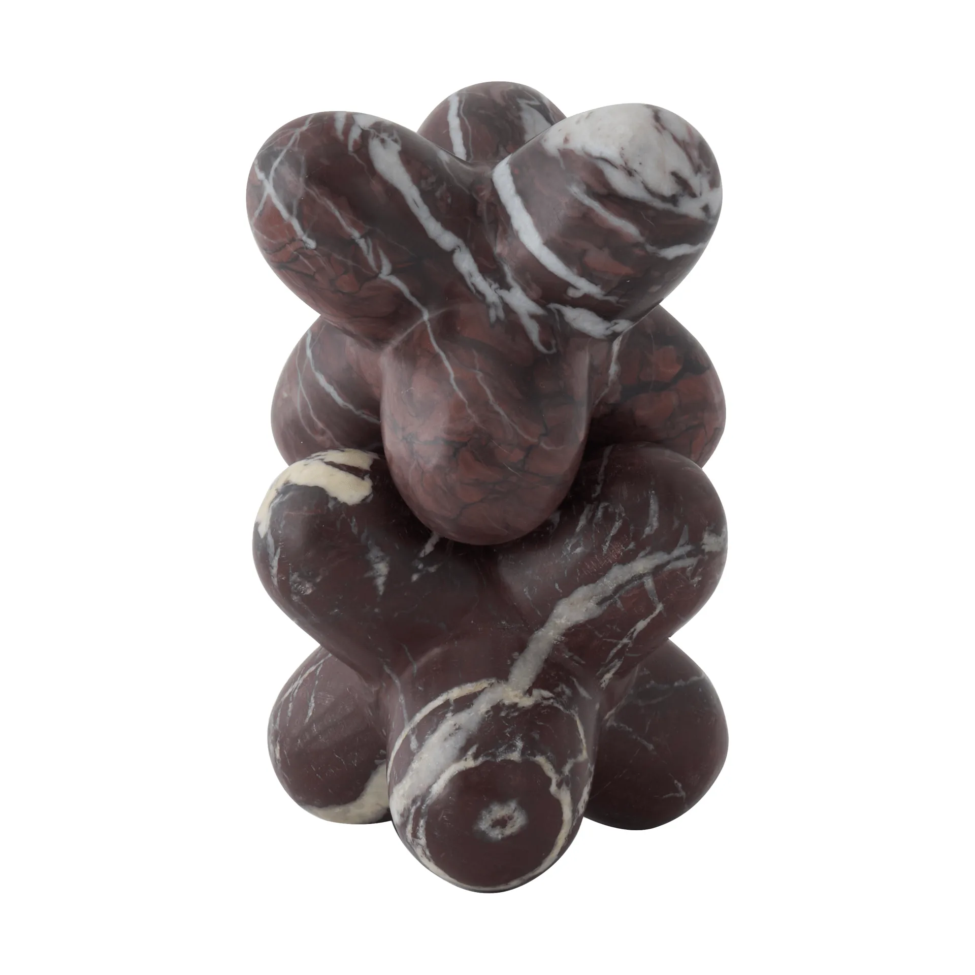 Jack decoratieobject, Flamingo marble, 10x8,5 cm Tom Dixon