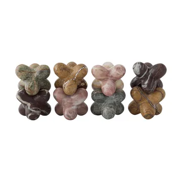 Jack decoratieobject - Forest brown marble, 10x8,5 cm - Tom Dixon