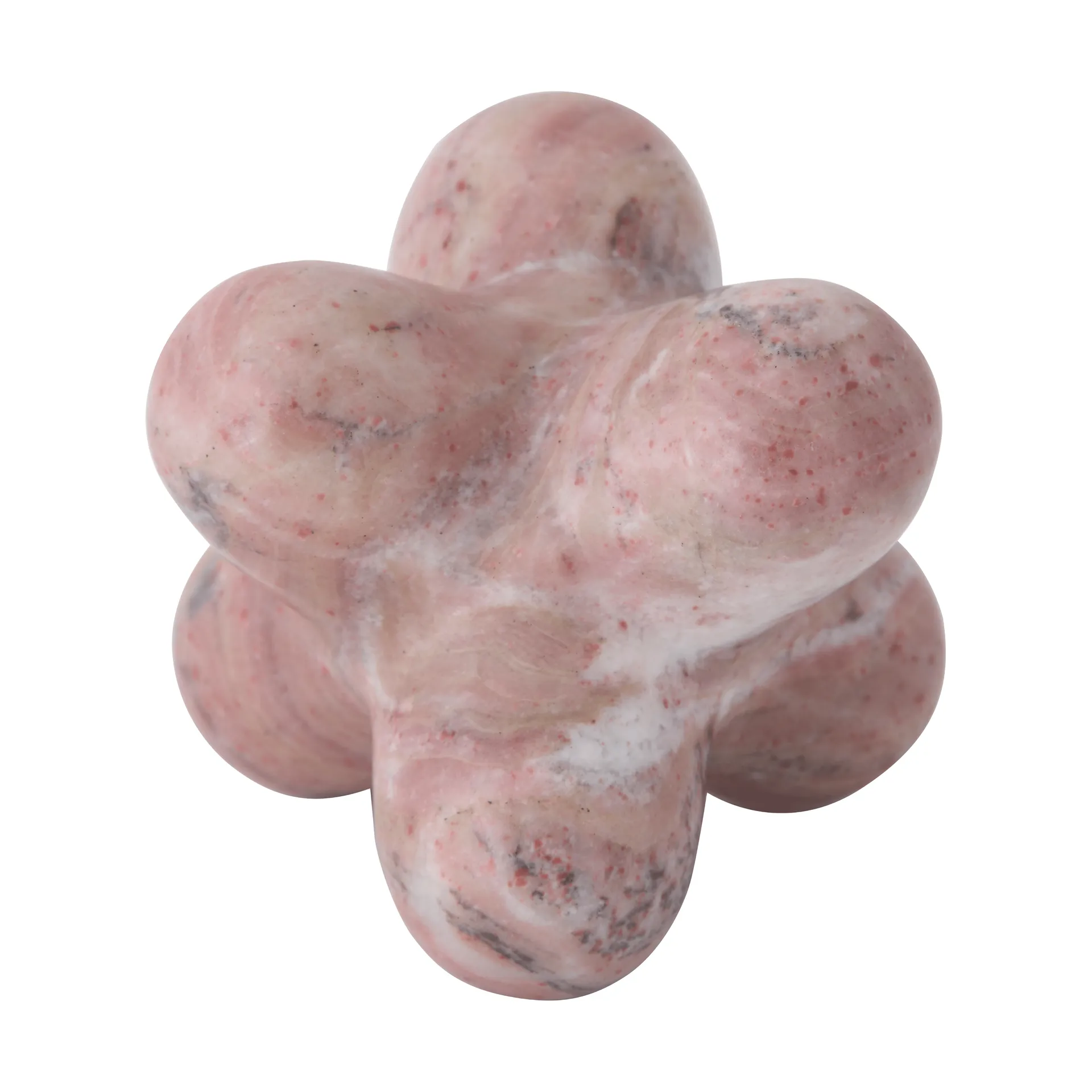 Jack decoratieobject, Pink indian onyx, 10x8,5 cm Tom Dixon