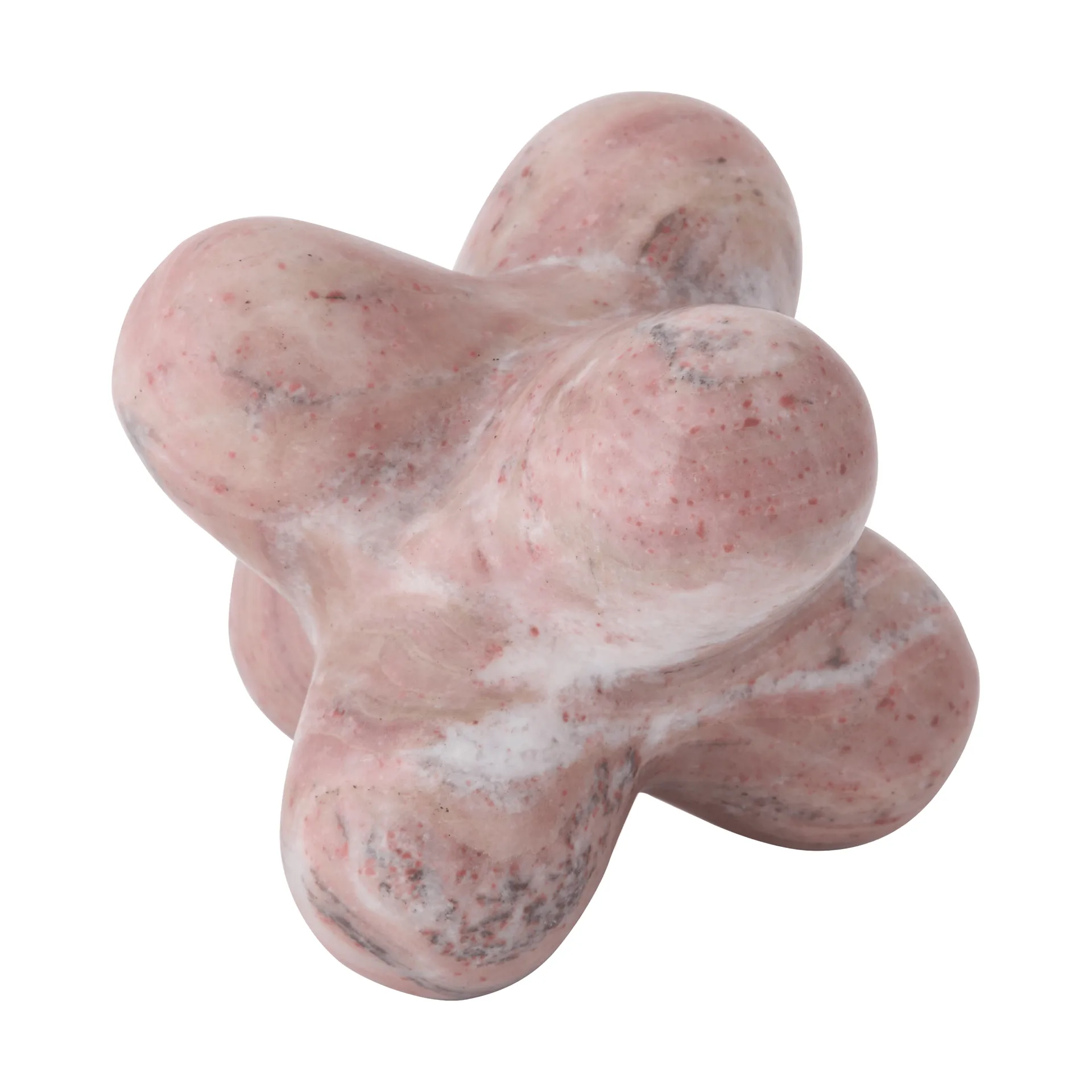 Jack decoratieobject, Pink indian onyx, 10x8,5 cm Tom Dixon