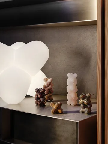 Jack decoratieobject - Pink indian onyx, 10x8,5 cm - Tom Dixon