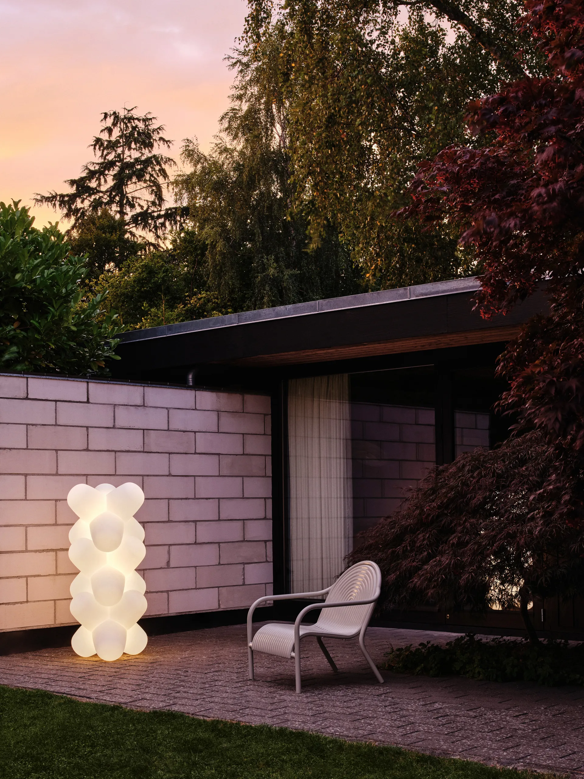 Jack vloerlamp draagbaar, White Tom Dixon