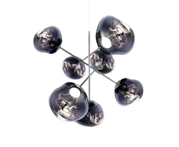 Melt Chandelier large hanglamp LED 196 cm - Rook - Tom Dixon