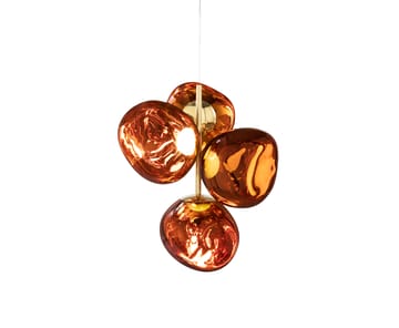 Melt Chandelier mini hanglamp LED 63,4 cm - Koper - Tom Dixon