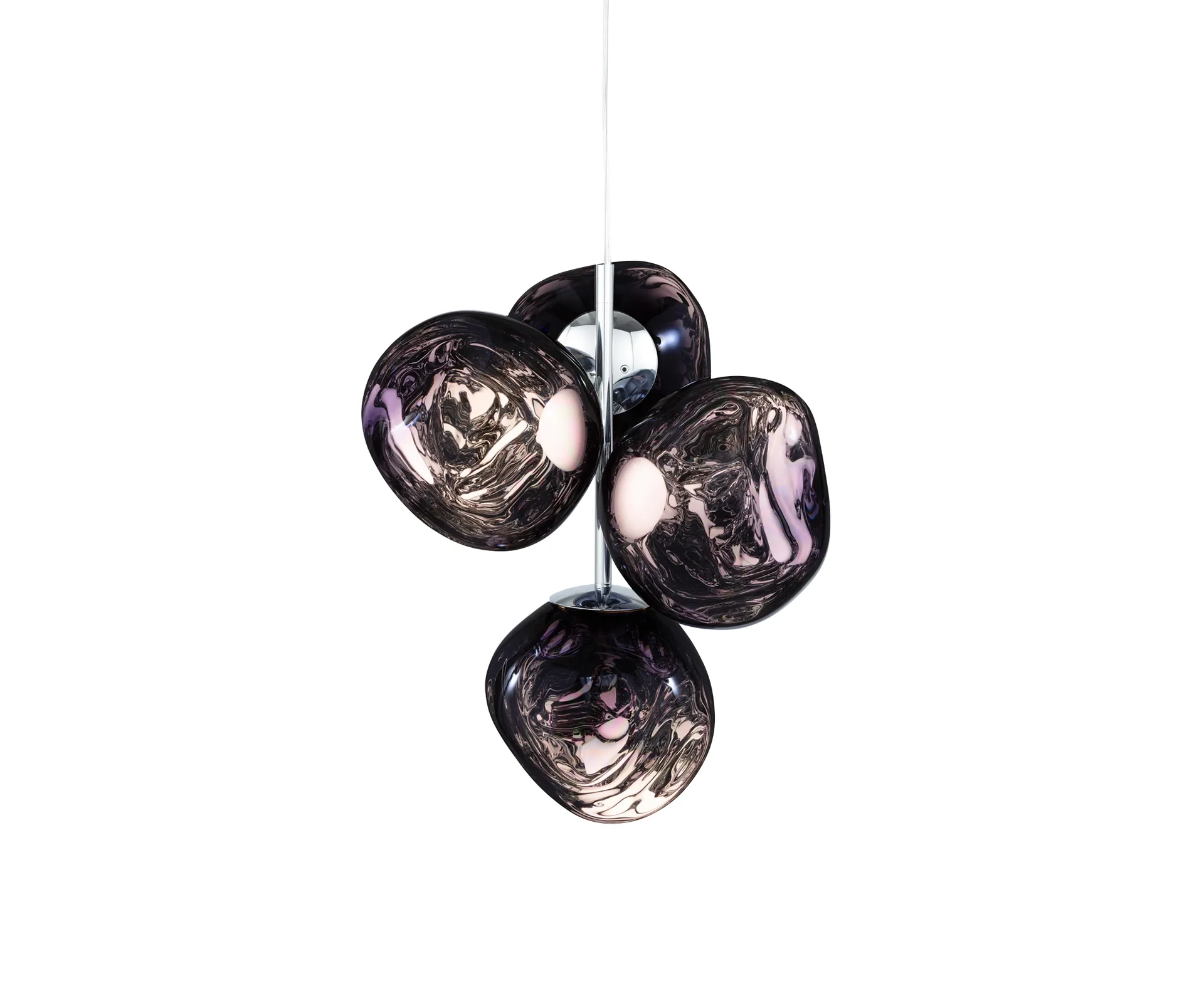 Melt Chandelier mini hanglamp LED 63,4 cm, Rook Tom Dixon