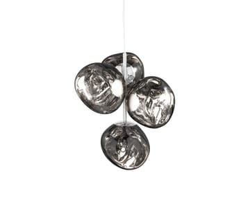 Melt Chandelier mini hanglamp LED 63,4 cm - Zilverkleurig - Tom Dixon