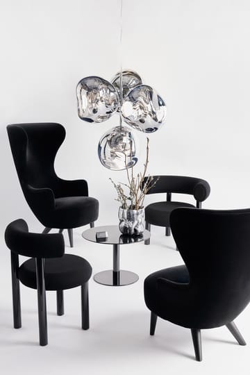 Melt Chandelier small hanglamp LED 103 cm - Zilverkleurig - Tom Dixon