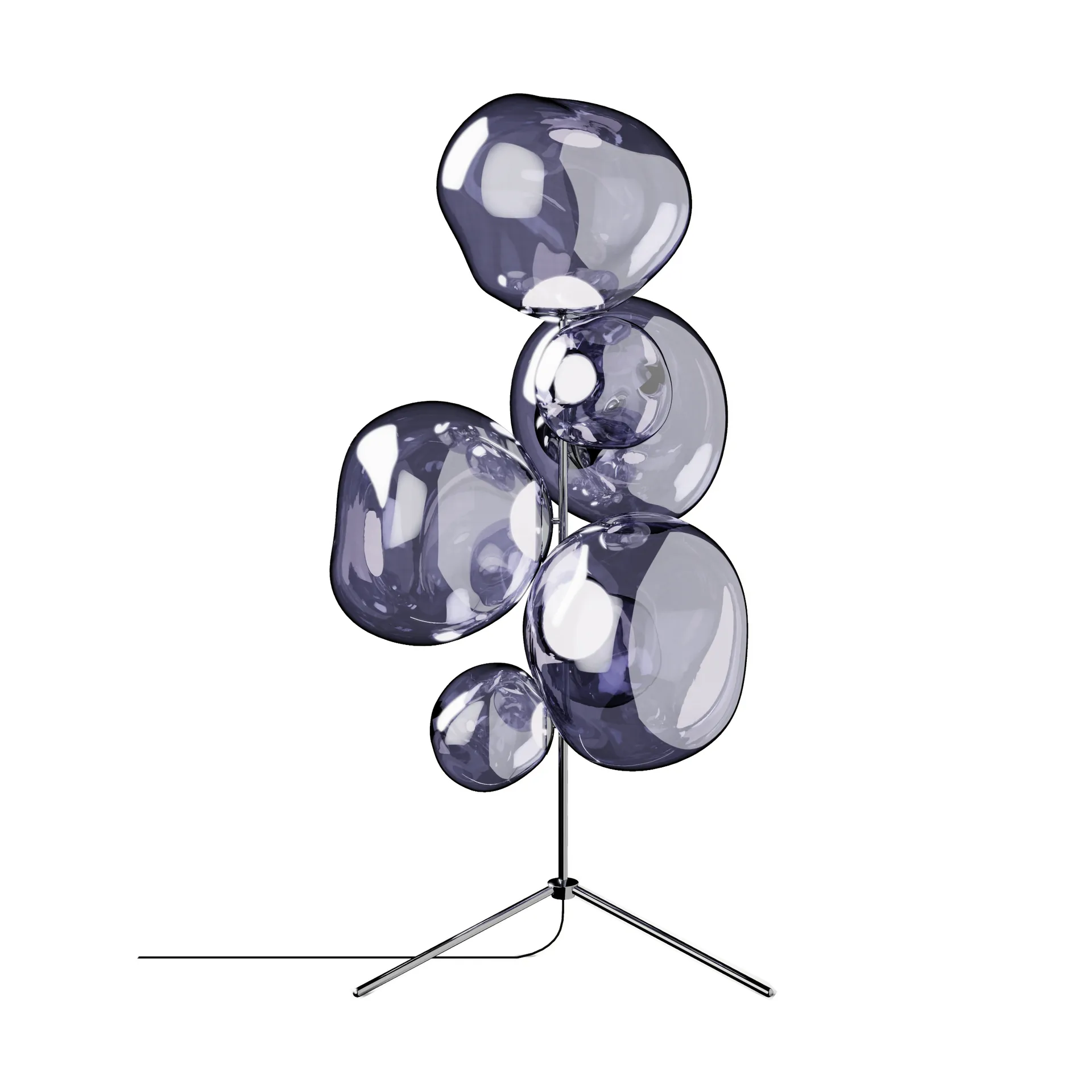 Melt Chandelier vloerlamp LED 175 cm, Rook Tom Dixon
