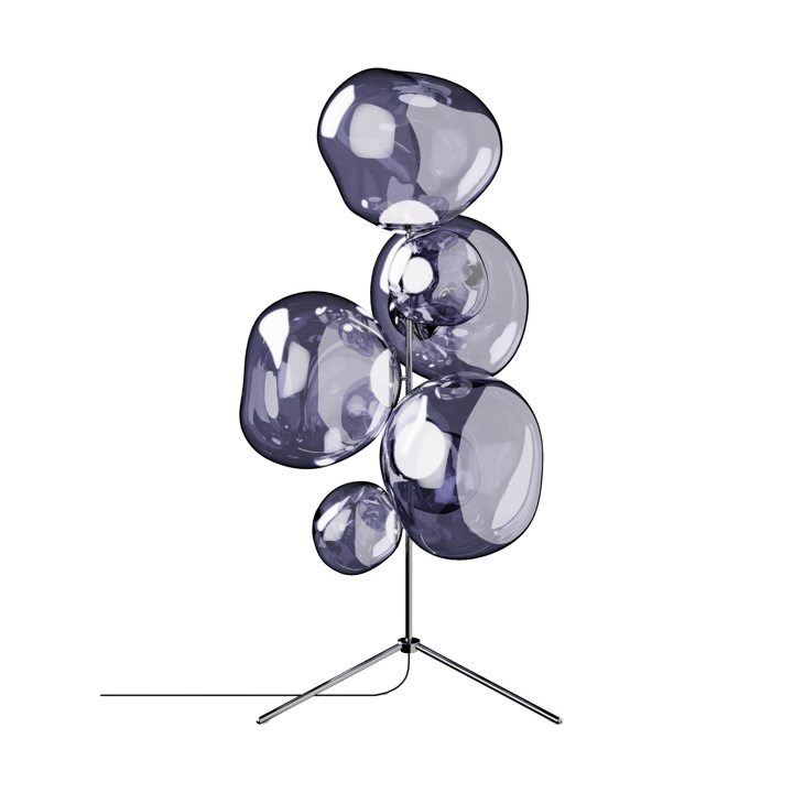 Melt Chandelier vloerlamp LED 175 cm - Rook - Tom Dixon