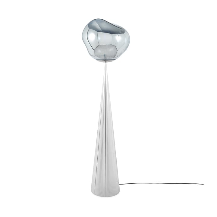 Melt Cone dikke vloerlamp LED 174,5 cm - Silver-silver - Tom Dixon